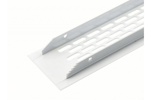 Grila de ventilație din aluminiu W60, 60x245 mm, culoare alb - Img 3