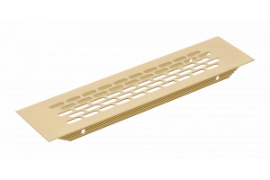 Grila de ventilație din aluminiu W60, 60x245 mm, culoare auriu