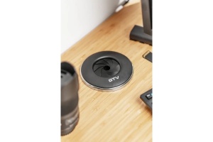Priză încasabilă pentru mobilă 1 priză schuko, 1,5 m, neagră - Img 2