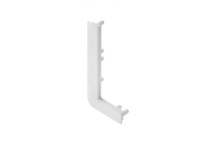 Capac terminatie profil Gola J, stanga, alb , LED, VELLO
