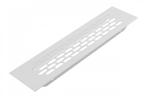 Grila de ventilație din aluminiu W60, 60x245 mm, culoare alb - Img 4