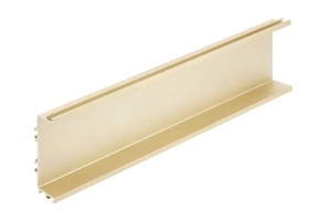 Profil orizotal Gola tip C, 4.1m, LED (VELLO), auriu