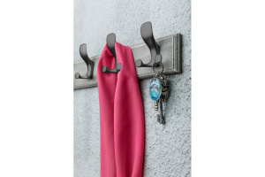 Agățător de Cuier triplu GTV TOLEDO A0, Negru Mat - Accesoriu Eleganță și Durabilitate - Img 3