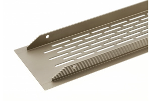 Grilă de ventilație din aluminiu 80x480, antracit deschis - Img 4