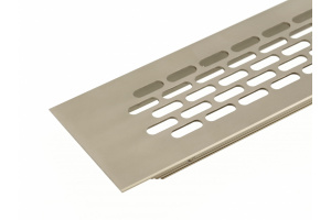 Grila de ventilație din aluminiu W60, 60x245 mm, culoare antracit deschis
