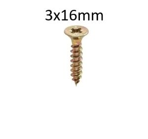 Holsurub 3 x 16 mm