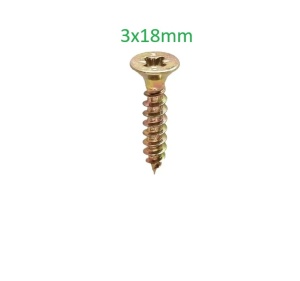 Holsurub 3 x 18 mm