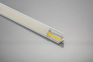 Profil banda LED aplicat de colt ALB -GLAX 3 ml - Img 2