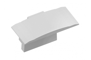 Capac pentru profil LED GLAX Mini argintiu 10buc