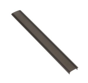 Dispersor negru profil bandă LED GLAX Mini 2m - Iluminat uniform