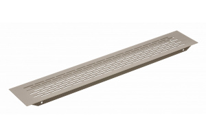 Grilă de ventilație din aluminiu 80x480, antracit deschis