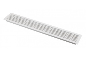 Grila de ventilație pentru bucătărie 480x80mm , alb