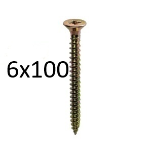 Holsurub 6 x 100 mm