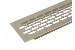 Grila de ventilație pentru bucătărie 484x60mm , antracit deschis - Img 5