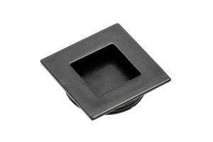 Mâner - buton ingropat din Zamak B224 patrat negru