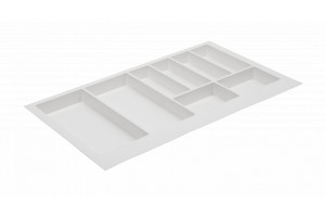 Organizator tacamuri 900mm AXISPACE pt sertarele AXISPRO alb