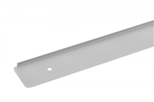 Profil lateral/ terminatie blat (38mm) dreapta, aluminiu