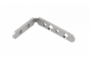 Suport fixare GOLA "J ", GTV VELLO, H=30 mm, L=32 mm, otel, crom
