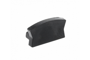 Capac pentru profil LED GLAX Mini aplicat negru (10 buc. in blister)