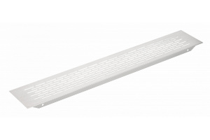 Grilă de ventilație din aluminiu 80x480, oțel periat