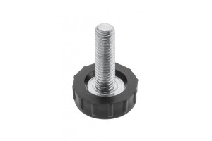 Picior reglabil M6 , rotund