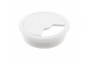 Trecere cabluri Ø60mm alb