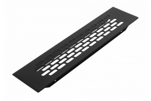 Grila de ventilație din aluminiu W60, 60x245 mm, culoare negru