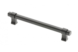 Mâner mobilă GTV IMPERIAL, C=160 mm, L=194 mm, ZnAl, negru mat