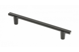 Mâner mobilă GTV RAY, C=128 mm, L=168 mm, ZnAl, negru mat