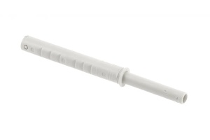 Push usa mobilier brat lung, cu adaptor de cauciuc, gri fara ssuport