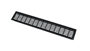 Grila de ventilație pentru bucătărie 480x80mm , negru