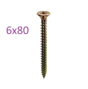 Holsurub 6 x 80 mm