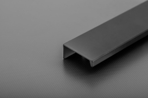 Mâner profil mobilier HEXI, 3500mm, aluminiu, negru mat