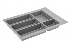 Organizator tacamuri 400mm AXISPACE pt sertarele AXISPRO antracit