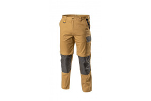 Pantaloni de protecție EDGAR II bej închis M (50)