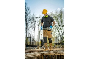 Pantaloni de protecție EDGAR II bej închis XL (54) - Img 5
