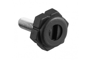 Picior reglabil M6 , hexagonal