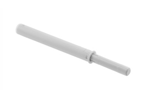 Push usa mobilier brat lung, cu adaptor de cauciuc, gri fara suport