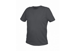 Tricou bumbac, grafit, XL