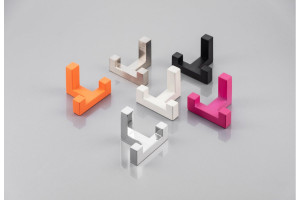 Agățătoare dublă cuier, inox pentru Riflaj - Img 4