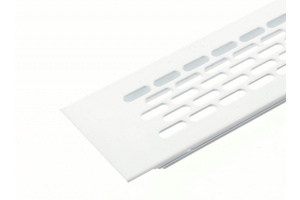 Grila de ventilație din aluminiu W60, 60x245 mm, culoare alb