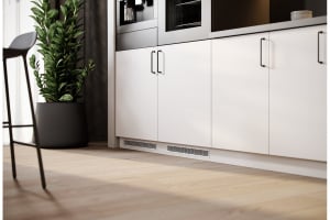Grila de ventilație pentru bucătărie 484x60mm , aluminiu - Img 4