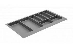 Organizator tacamuri 900mm AXISPACE pt sertarele AXISPRO antracit