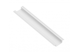 Profil din aluminiu LED GLAX alb mat 3 m (încastrat)