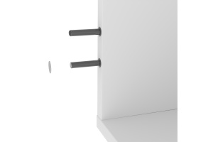 Push usa mobilier brat lung, cu adaptor de cauciuc, gri fara suport - Img 2