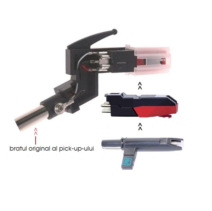 Kit doza piezo pick-up rusesc mono GZP-310 / ГЗП-310