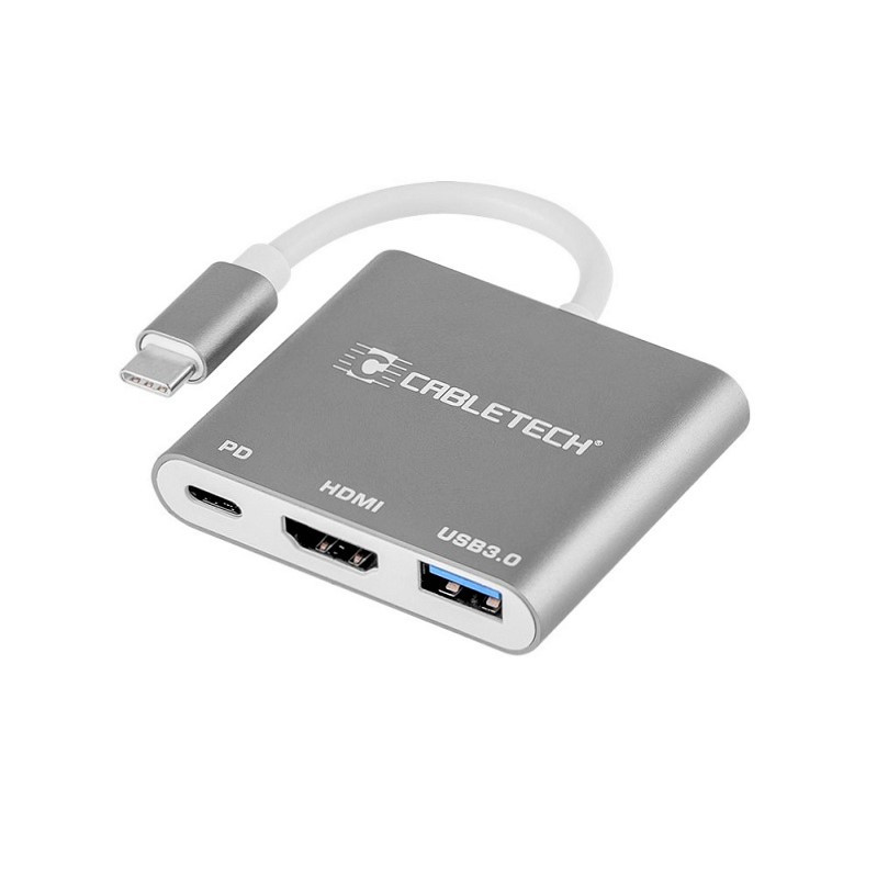 Cablu adaptor USB tip C la HDMI / PD
