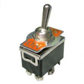Comutator 250V/15A on-off-on 6P