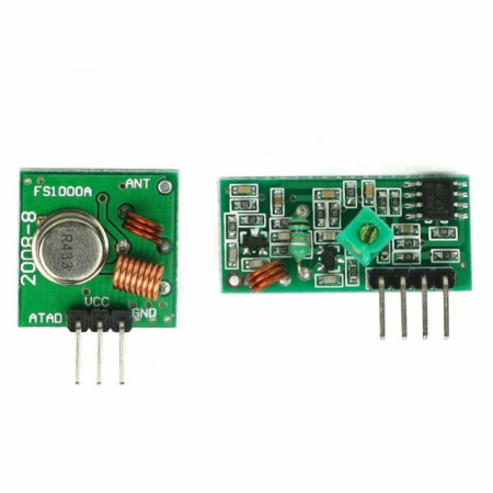 Kit Emitator - Receptor TX/RX RF 433Mhz
