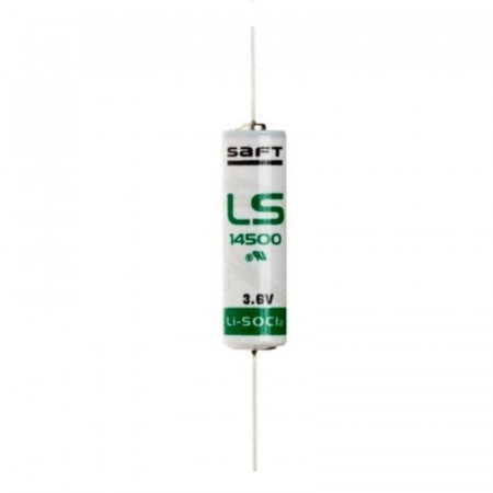 Baterie cu terminale 3,6V 2600mAh 14500 Saft